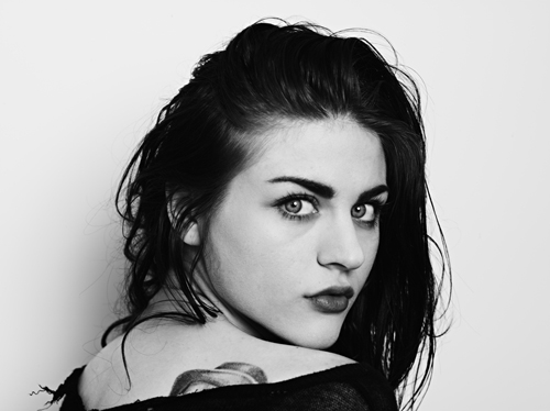 Little Frances Bean the daughter of Kurt Cobain and Courtney Love grew up